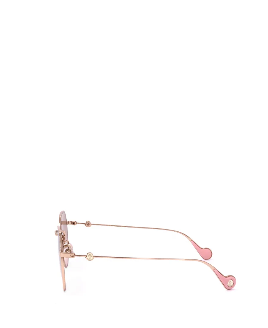 Moncler Eyewear Round Frame Sunglasses