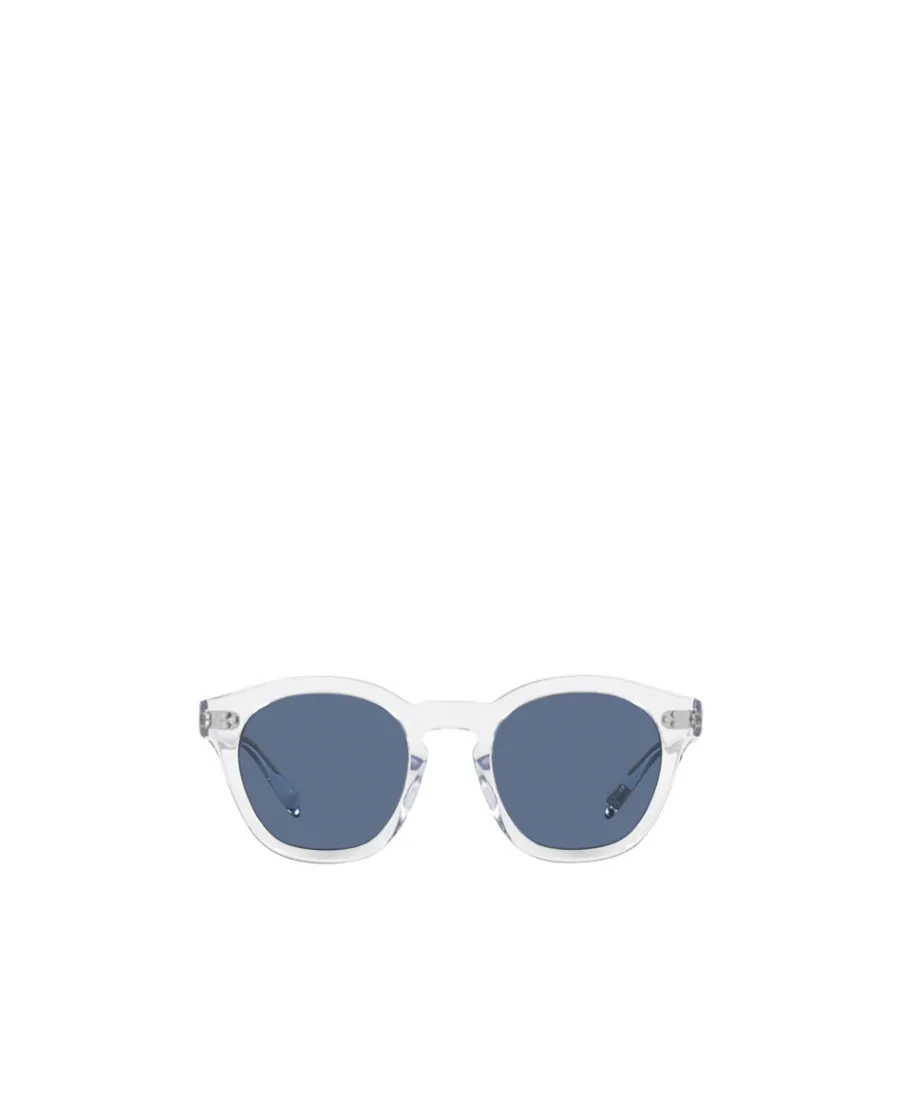 Round-Frame Tinted-Lenses Sunglasses