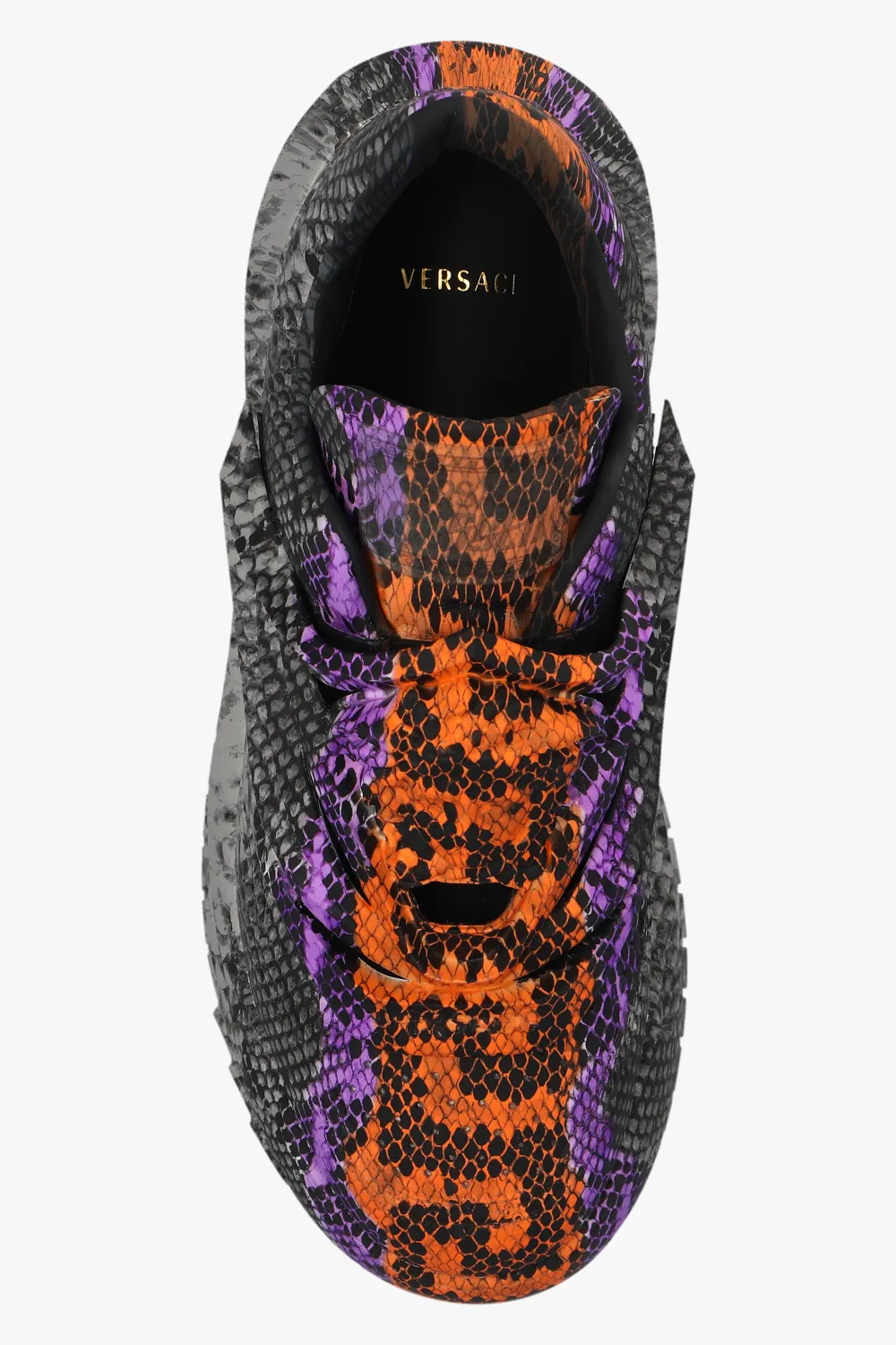 Odissea Python Greca-Print Sneakers