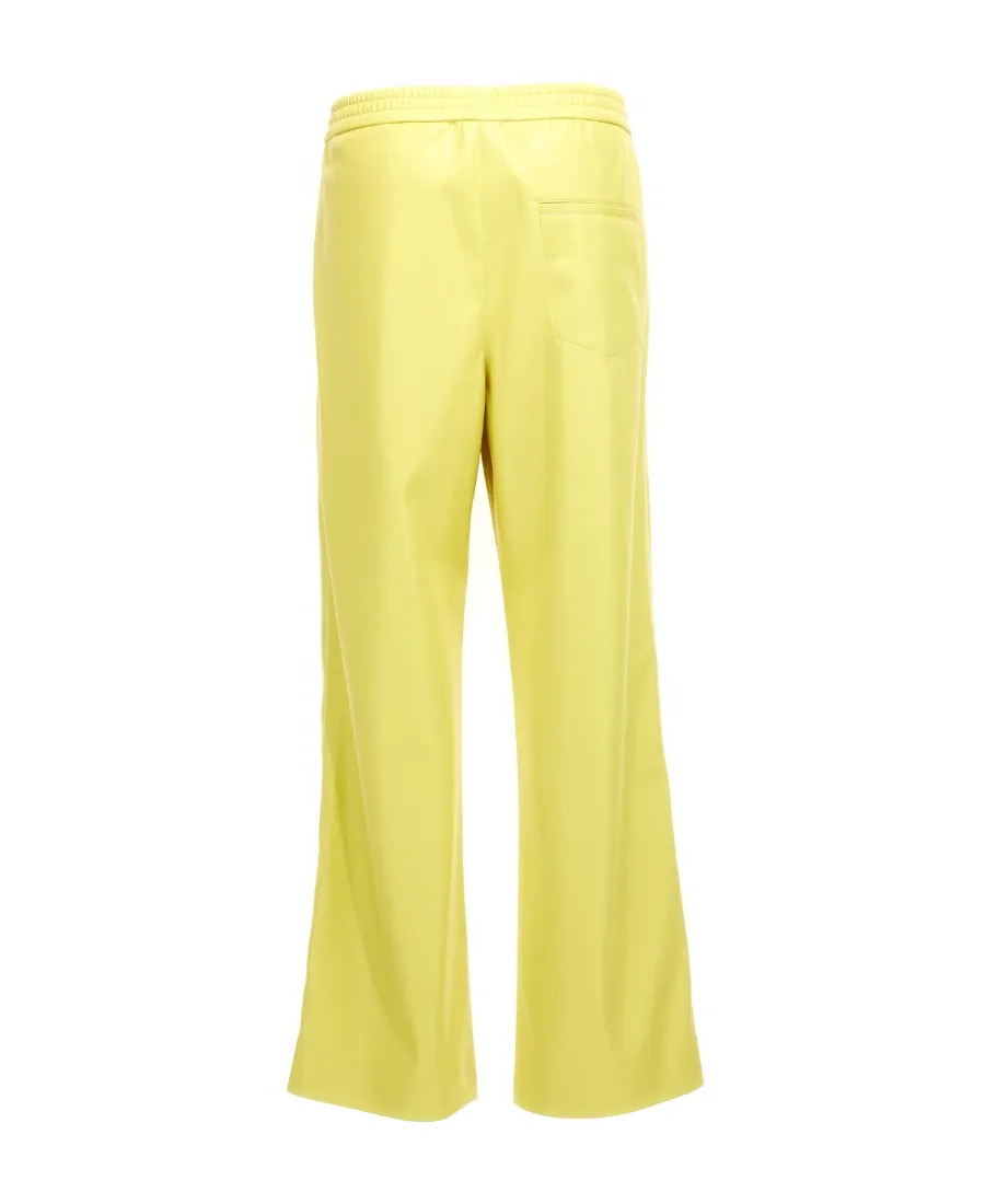 Faux-Leather Trousers