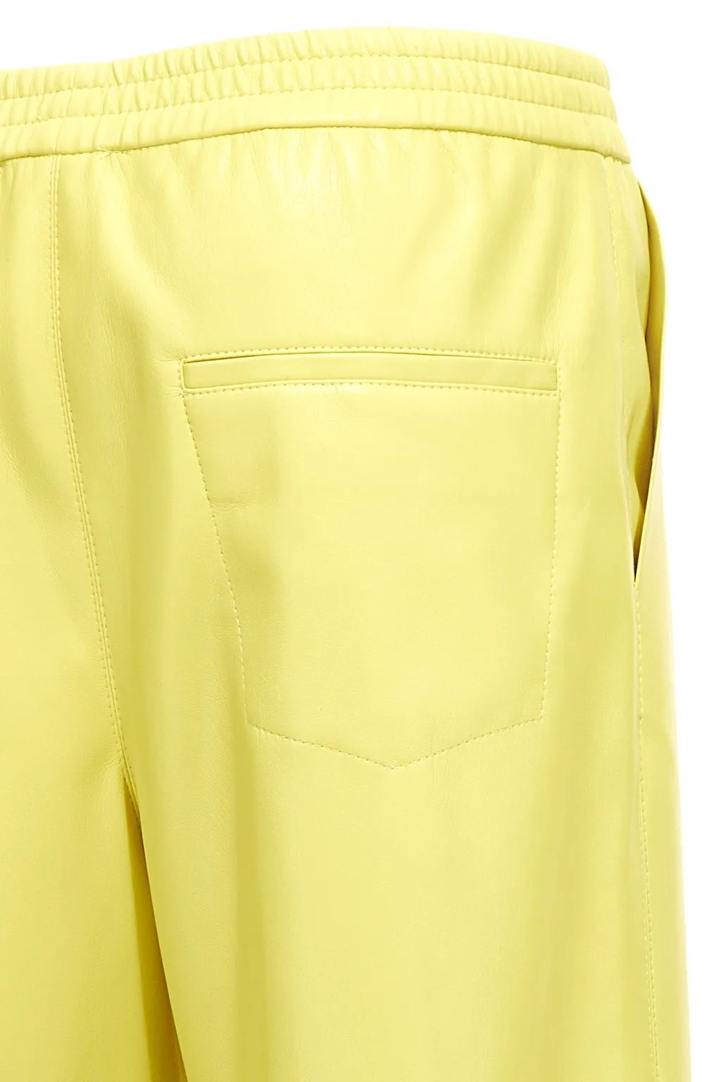 Faux-Leather Trousers
