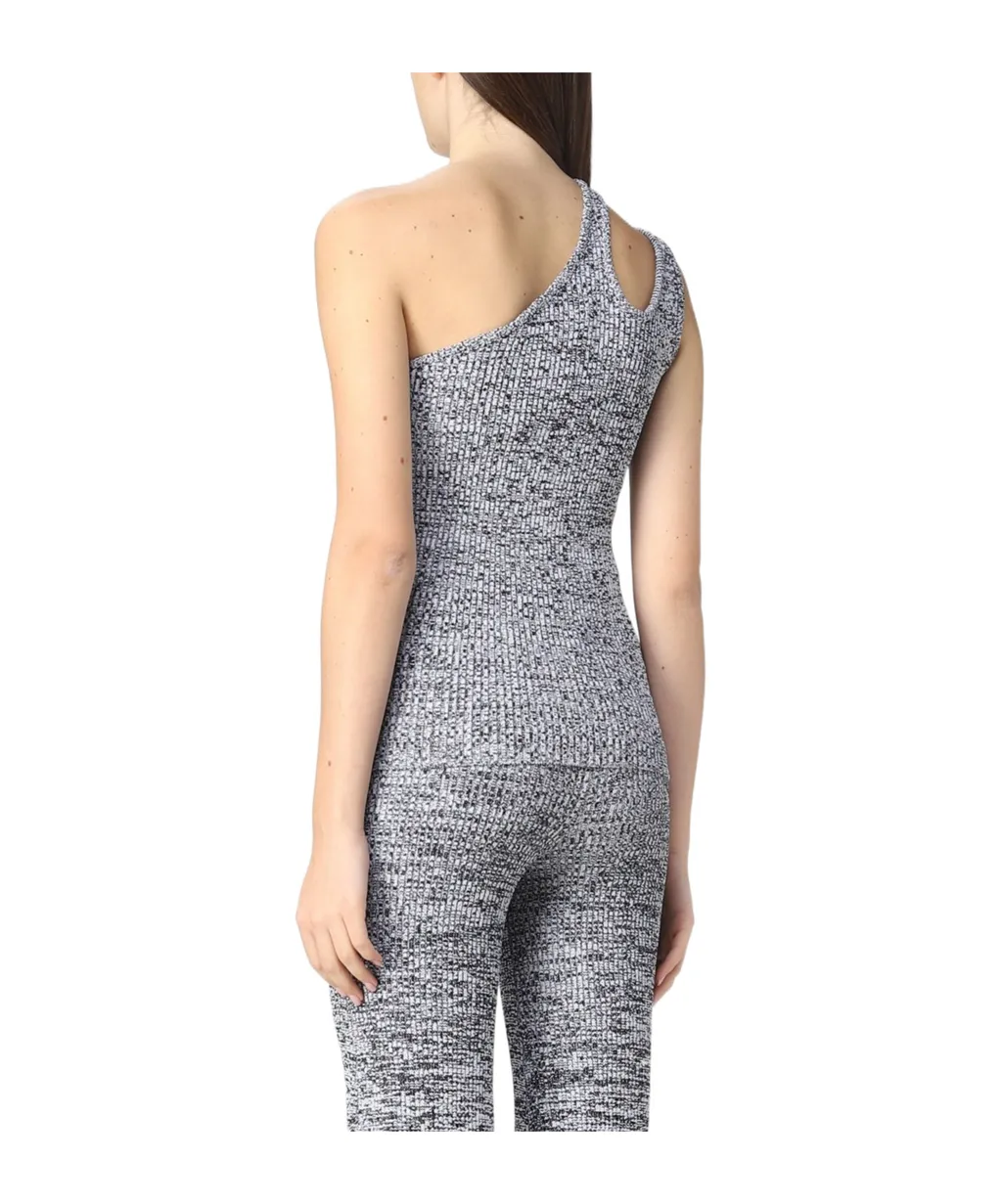 Cut-Out One-Shoulder Top