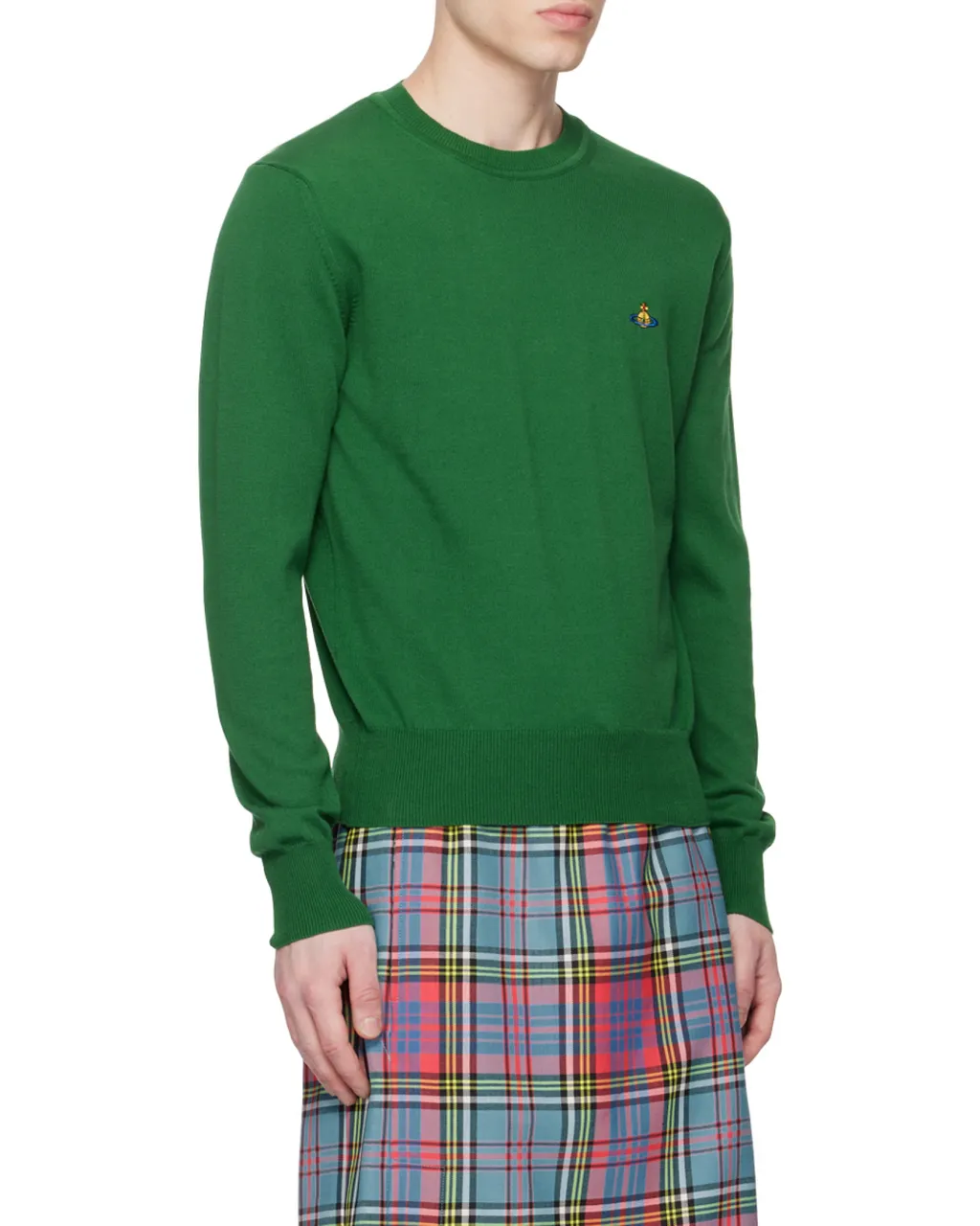 Vivienne Westwood Orb Embroidered Knit Jumper