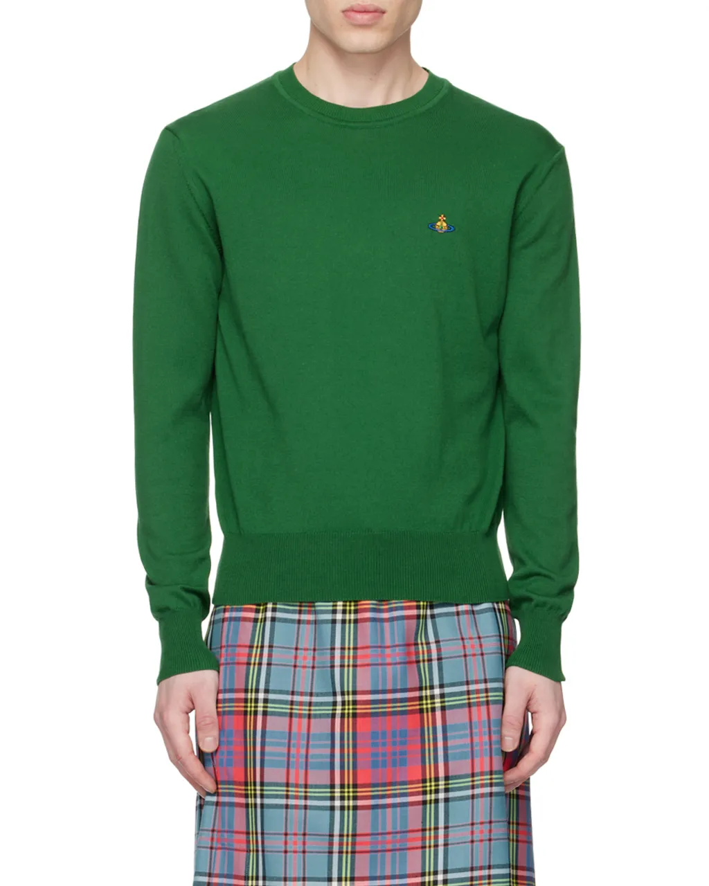 Vivienne Westwood Orb Embroidered Knit Jumper