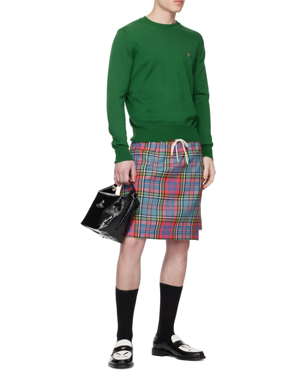 Vivienne Westwood Orb Embroidered Knit Jumper