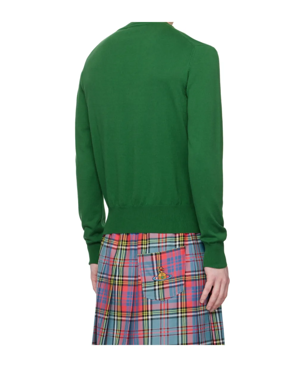 Vivienne Westwood Orb Embroidered Knit Jumper