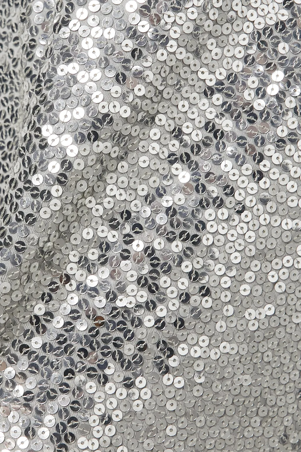 Sequined Plain Dress Dress