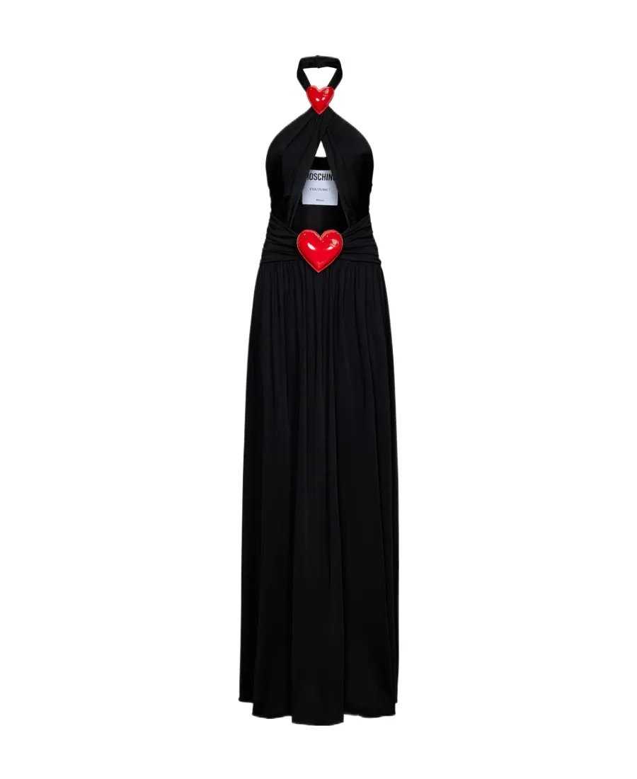 Inflatable Heart Halterneck Gown