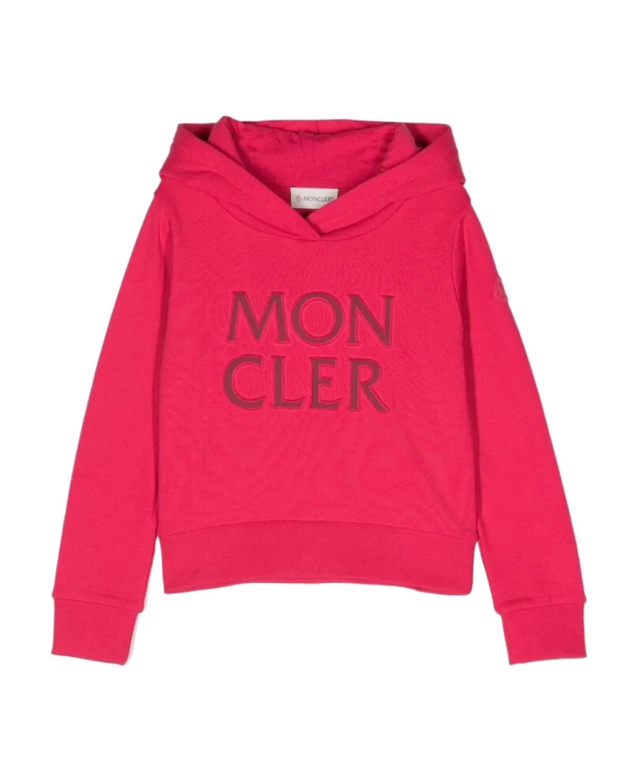 Moncler Enfant Logo Detailed Hoodie