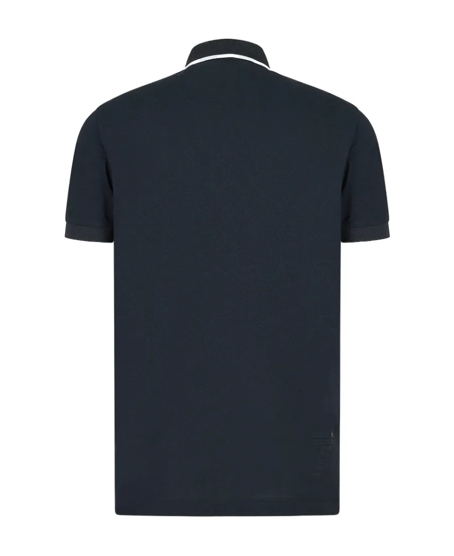 Logo Patch Polo Shirt