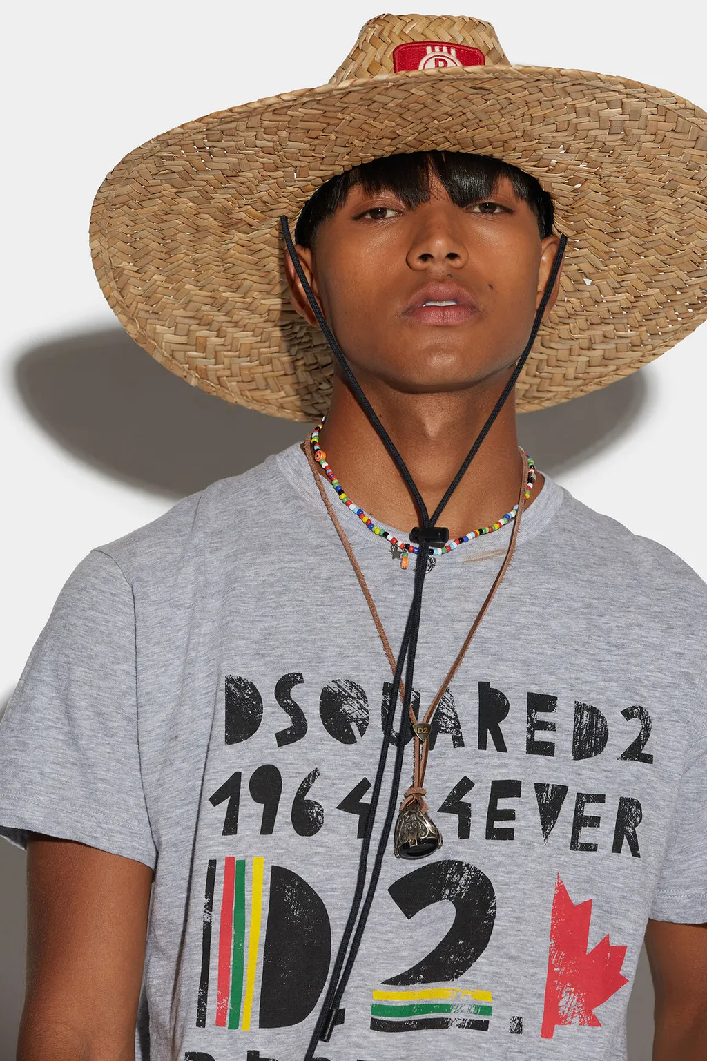 Dsquared2 Logo Printed Crewneck T-Shirt