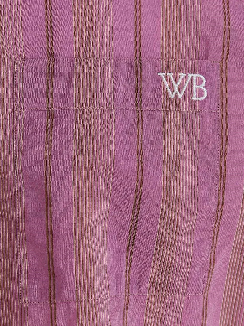 Wales Bonner Striped Short-Sleeved Shirt