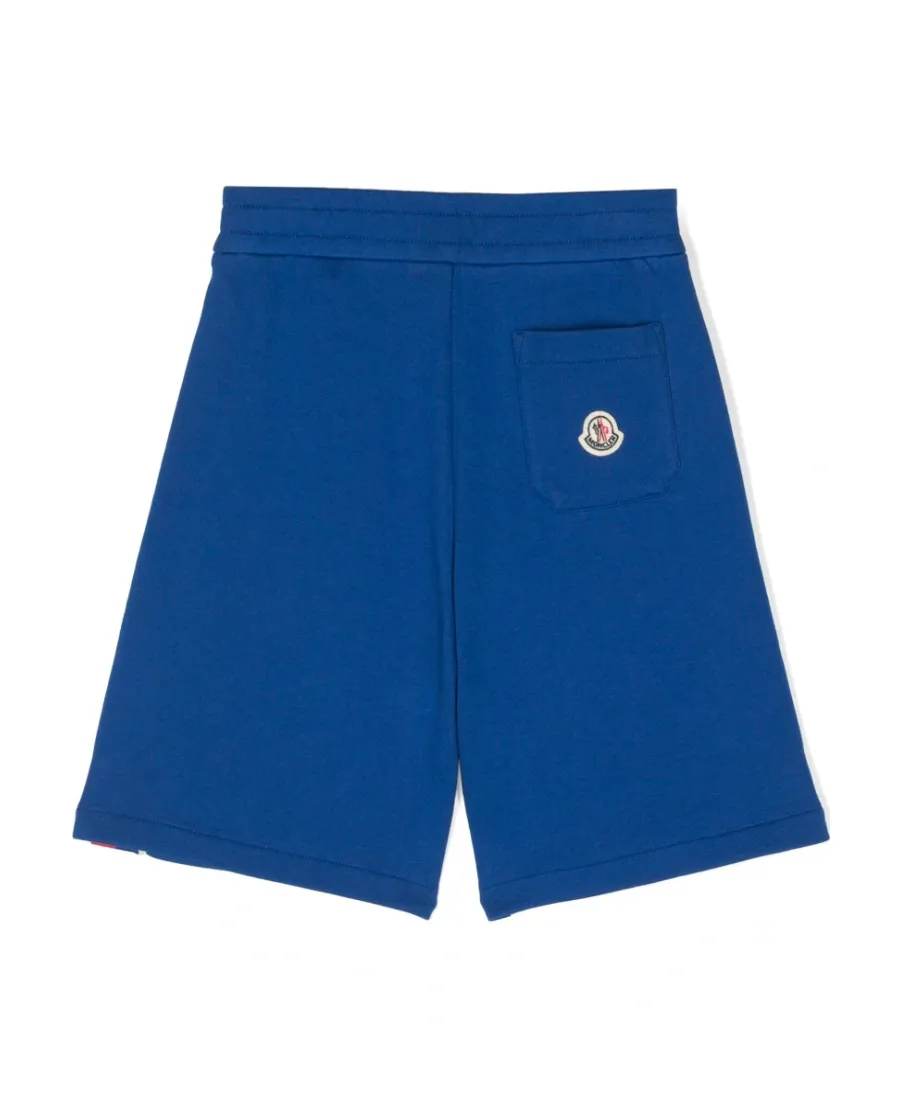 Stripe-Detail Cotton Shorts
