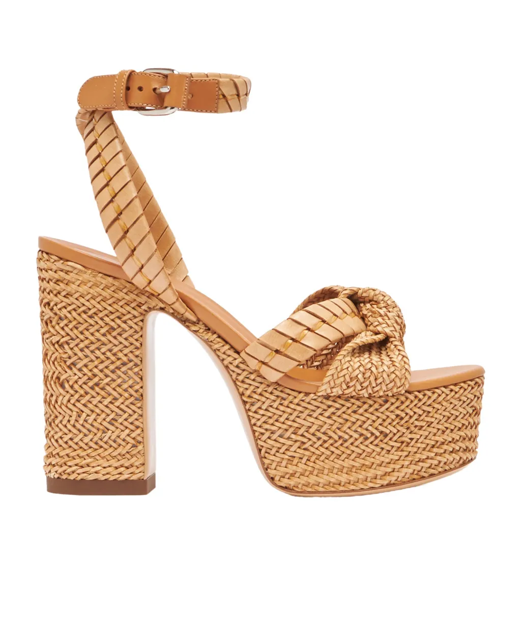 Casadei Interwoven Knot-Detailed Sandals