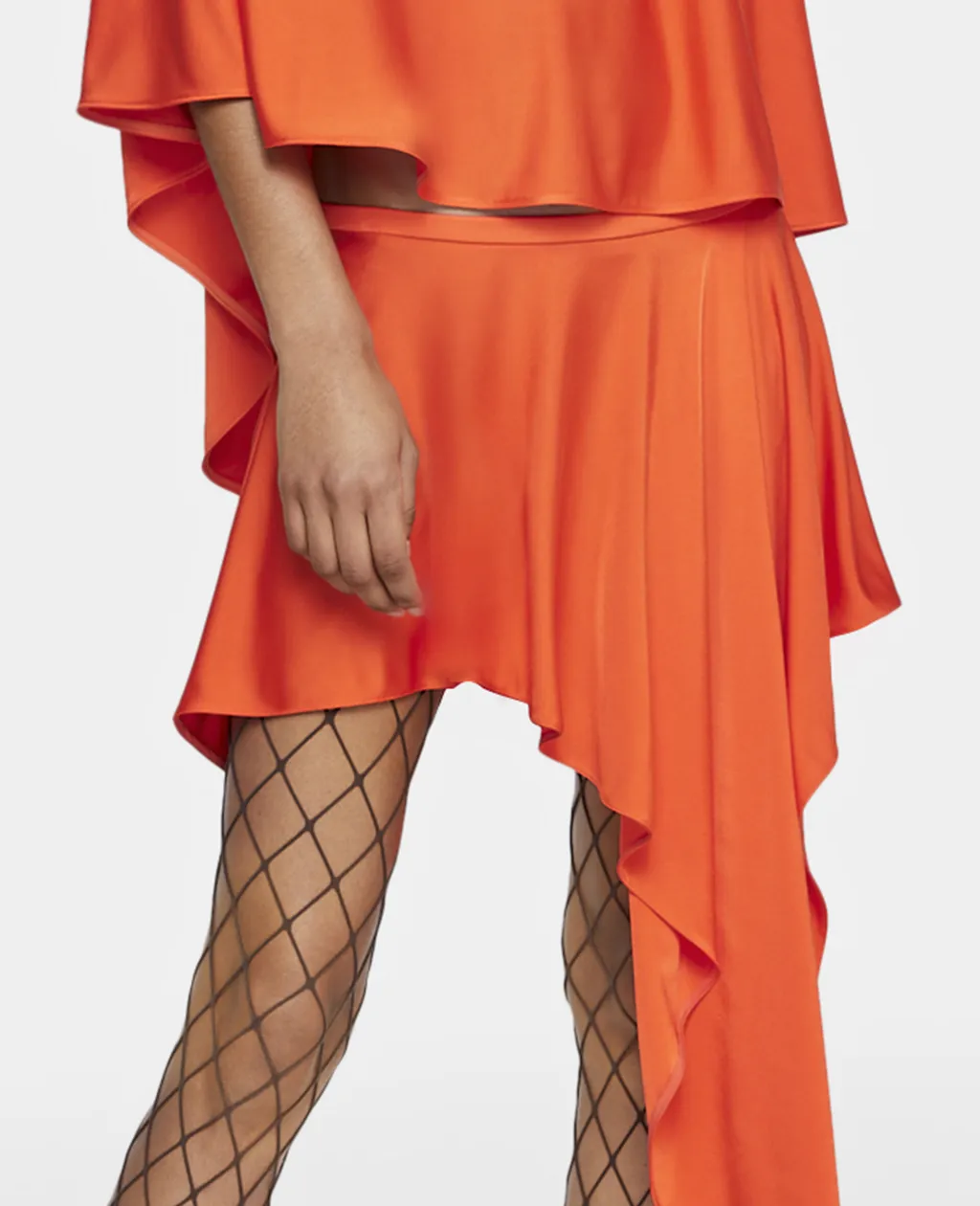 Stella Mccartney Draped-Effect Pleated Skirt