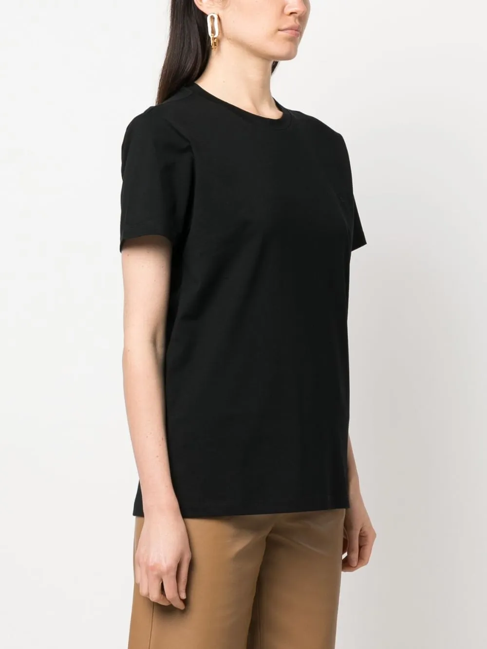Isabel Marant Logo Printed Crewneck T-Shirt