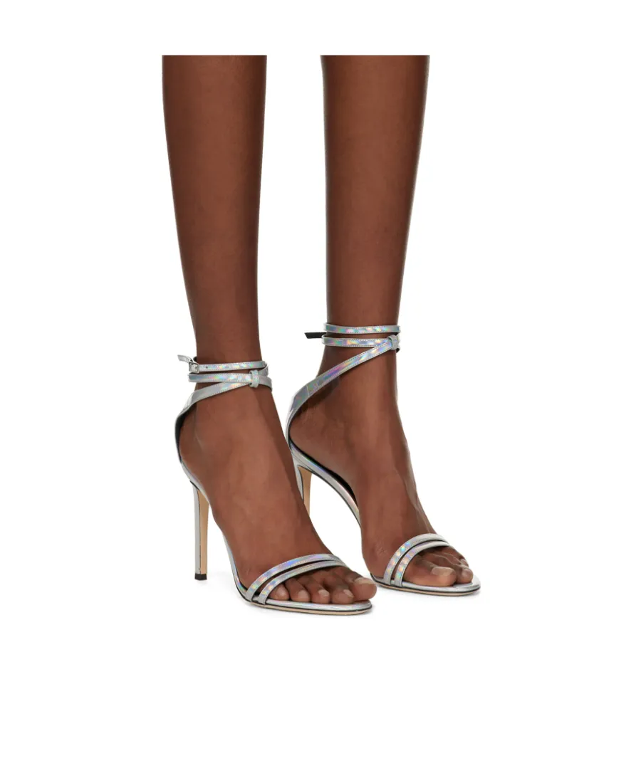 Logo High-Heeled Sandals