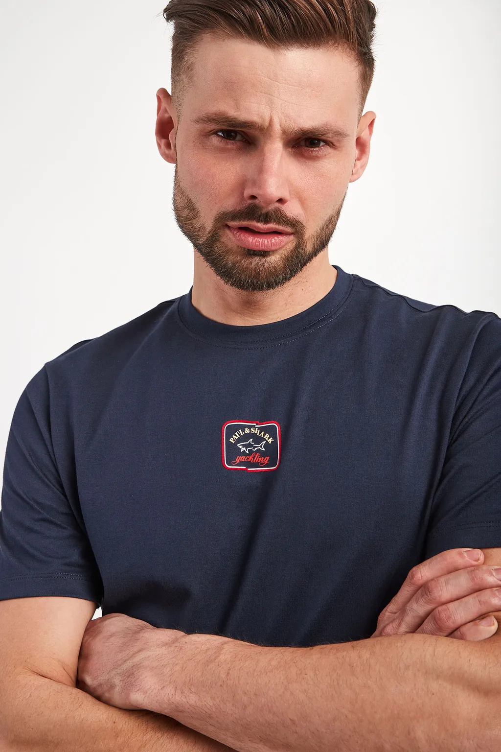 T-Shirt With Round Neck And Short Sleeves