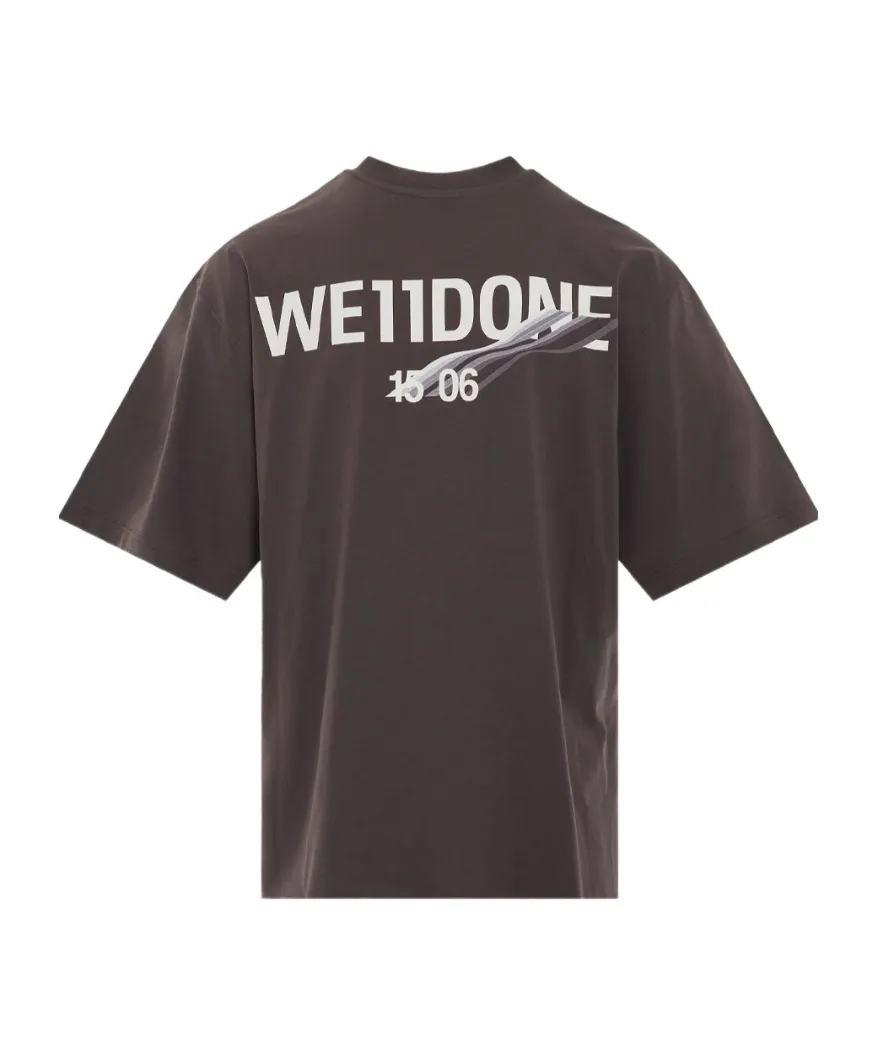Basic 1506 Logo-Print Cotton T-Shirt