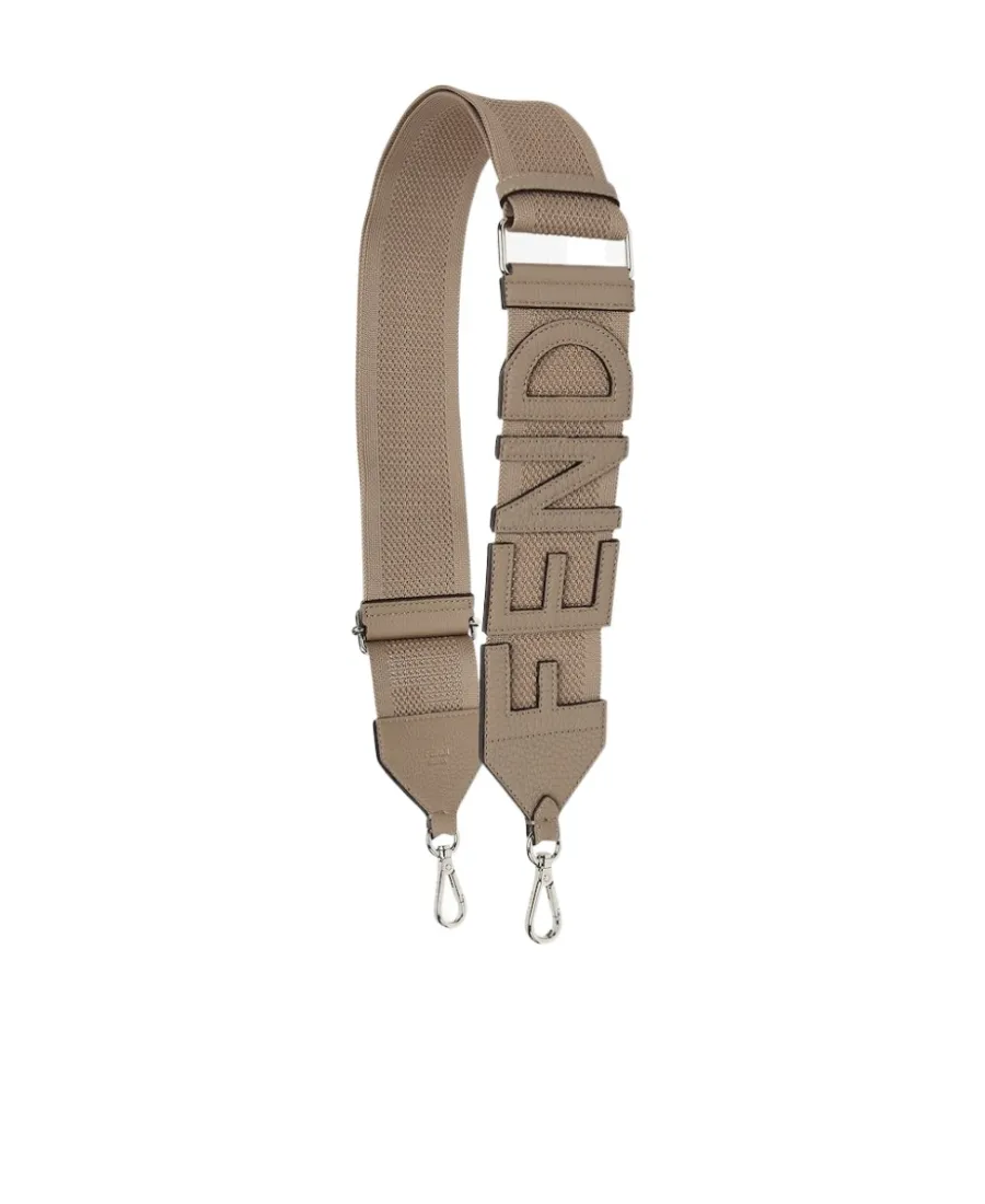 Beige Ribbon Shoulder Strap