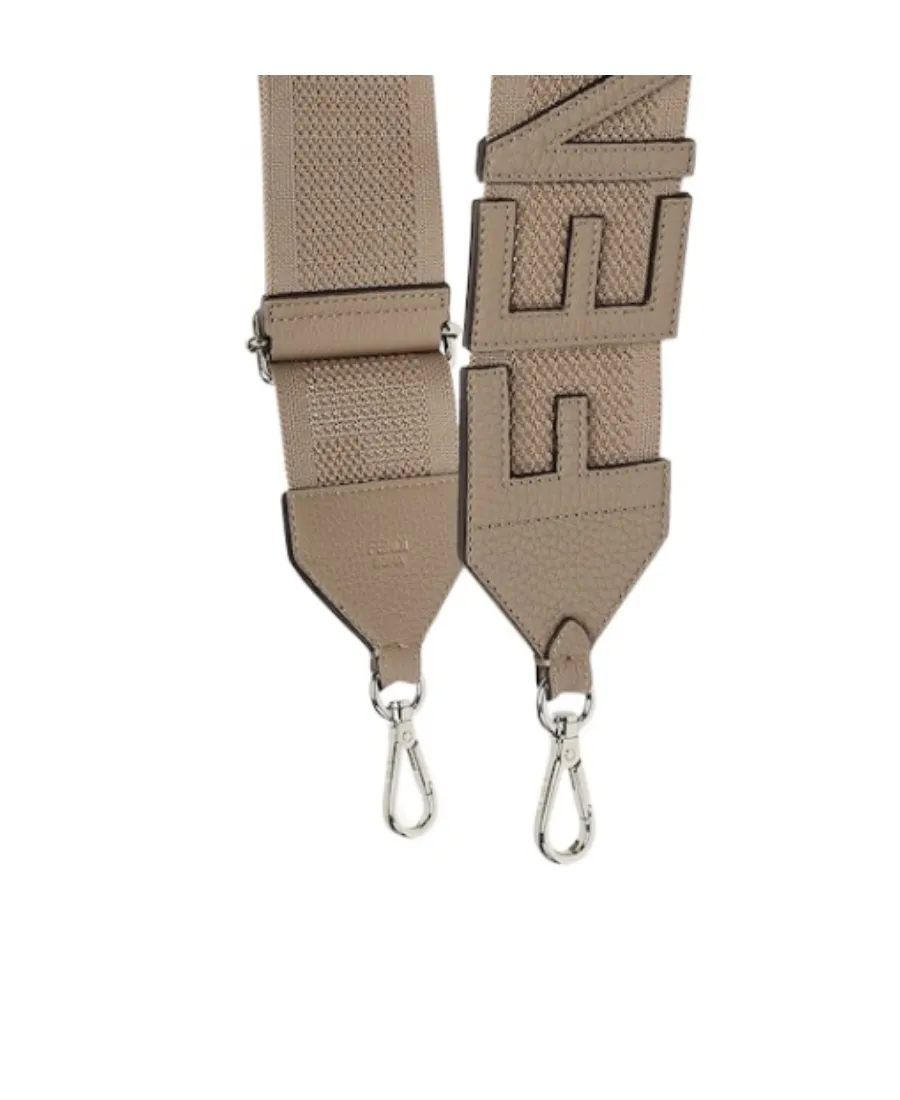 Beige Ribbon Shoulder Strap