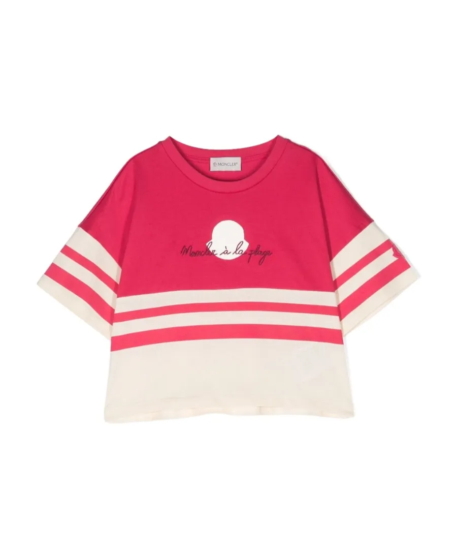 Embroidered-Logo Cotton T-Shirt