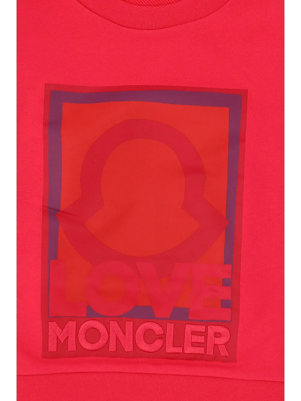 Moncler Enfant Graphic Printed Crewneck Sweatshirt