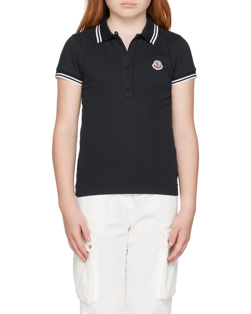 Logo-Patch Polo Shirt
