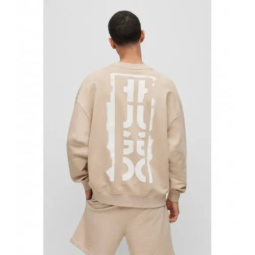 Logo-Print Stretch-Cotton Sweatshirt