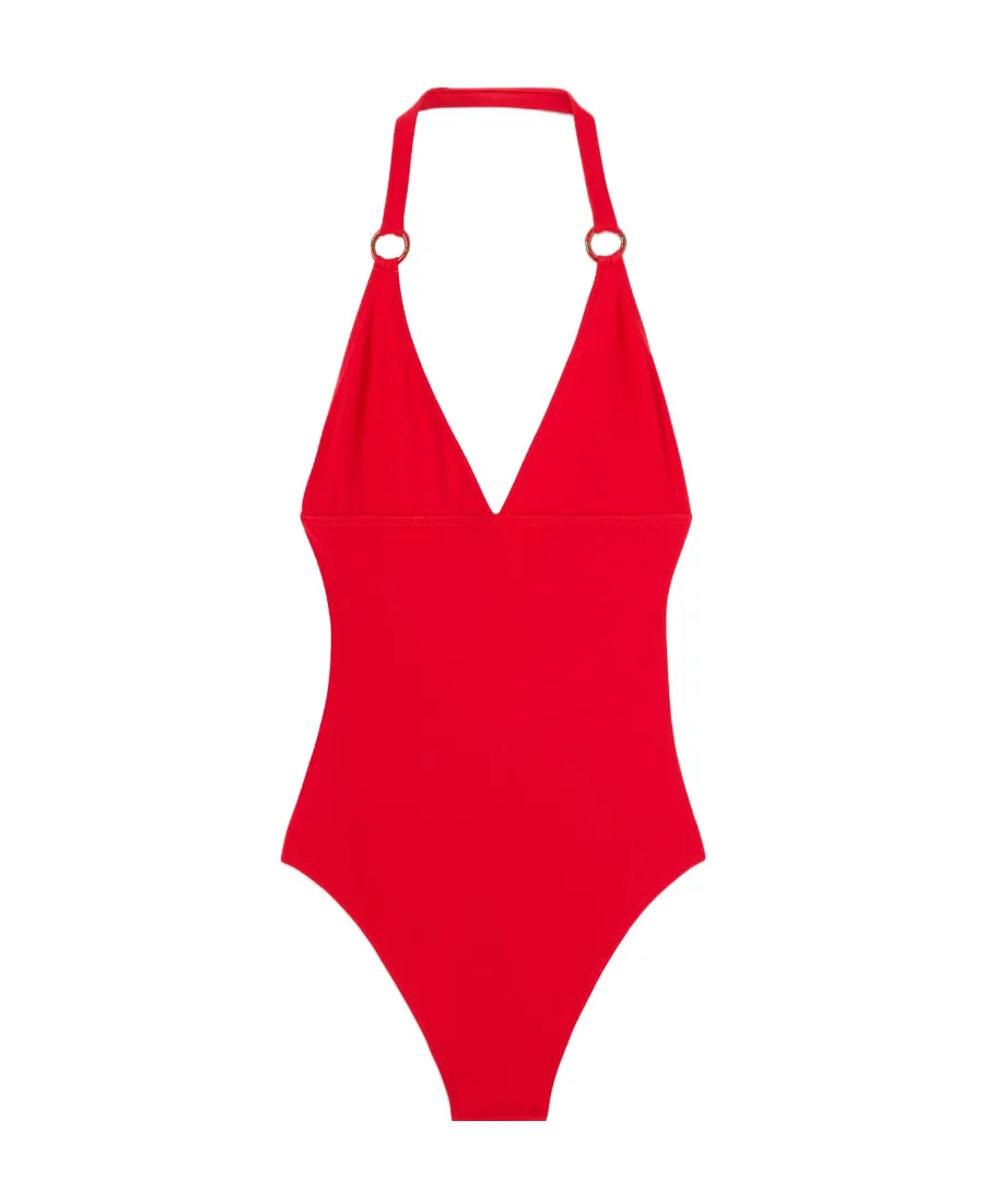 Logo One-Piece Swimsuit