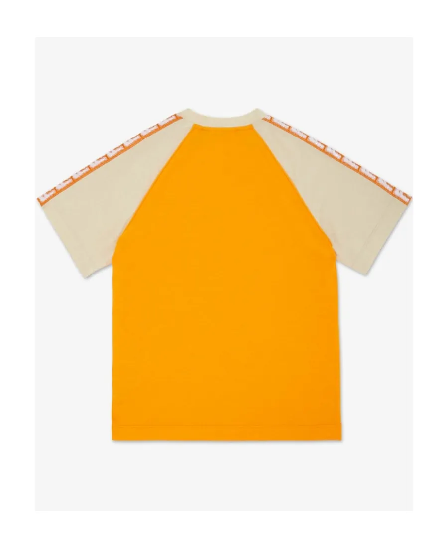Fendi Kids Ff Logo Colour-Block T-Shirt