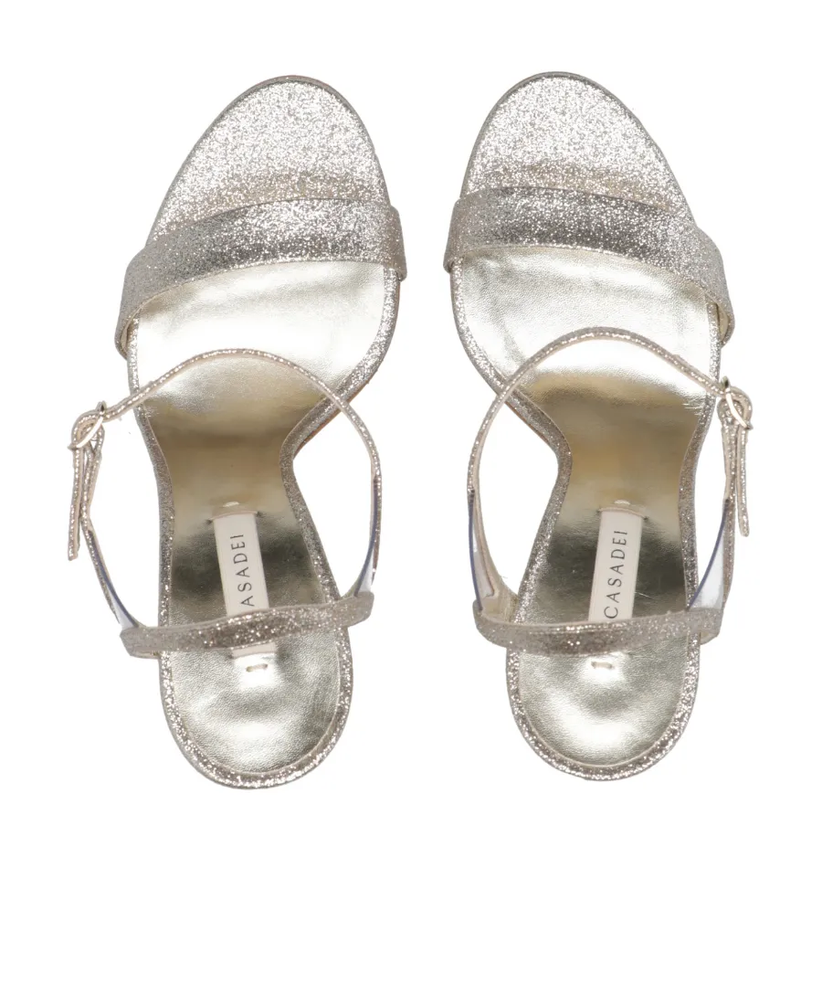Logo High-Heeled Sandals