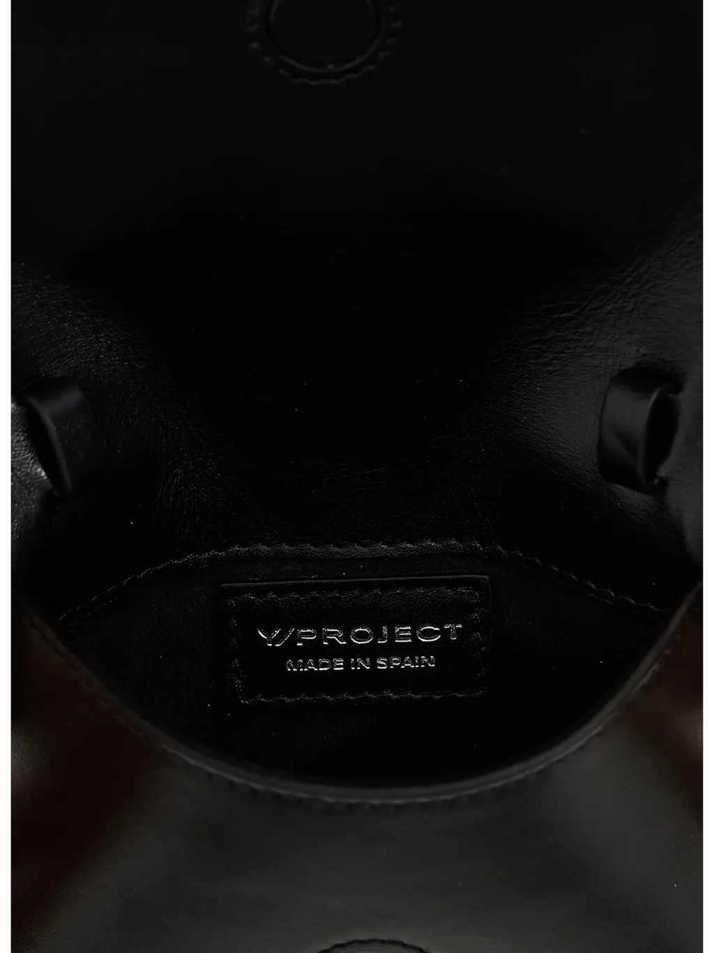 Y/Project Logo-Plaque Foldover-Top Crossbody Bag