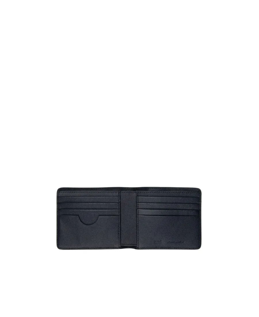 Logo-Plaque Leather Wallet