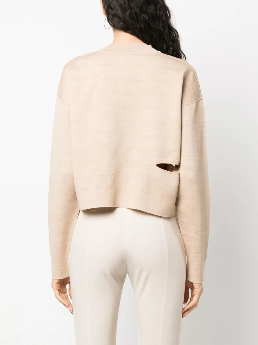 Fendi Long-Sleeved Crewneck Pullover