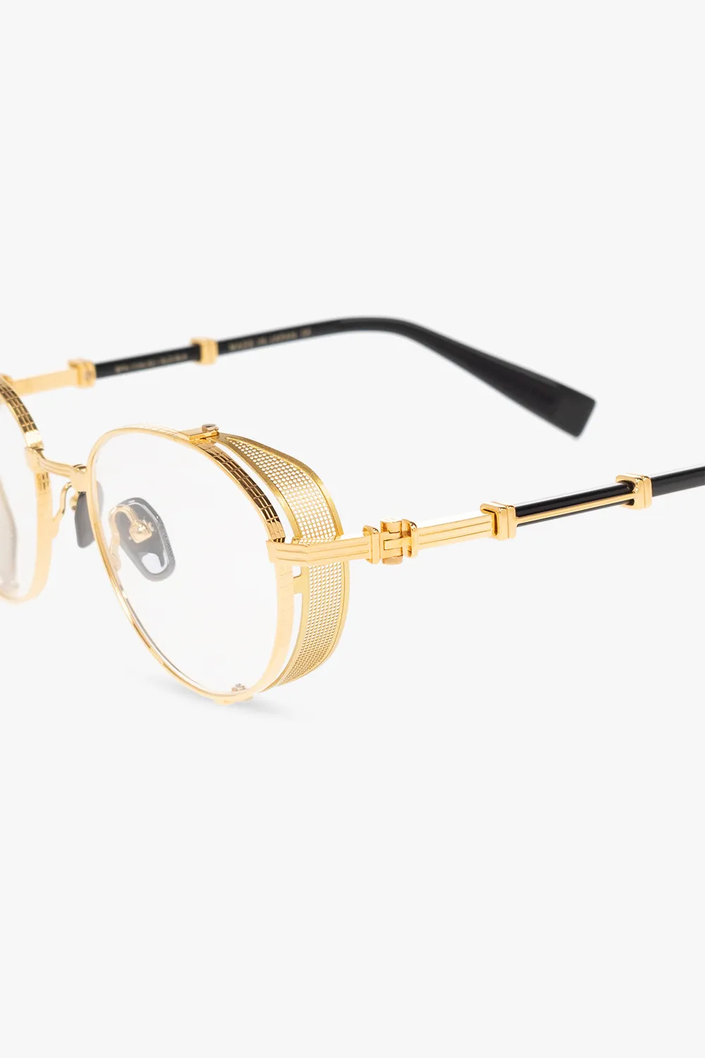 Balmain Eyewear Round Frame Glasses