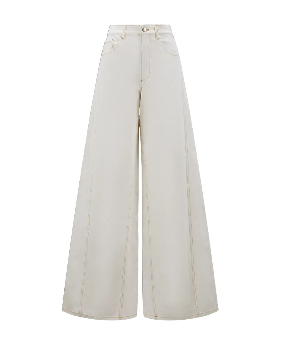 Bleached Denim Jeans