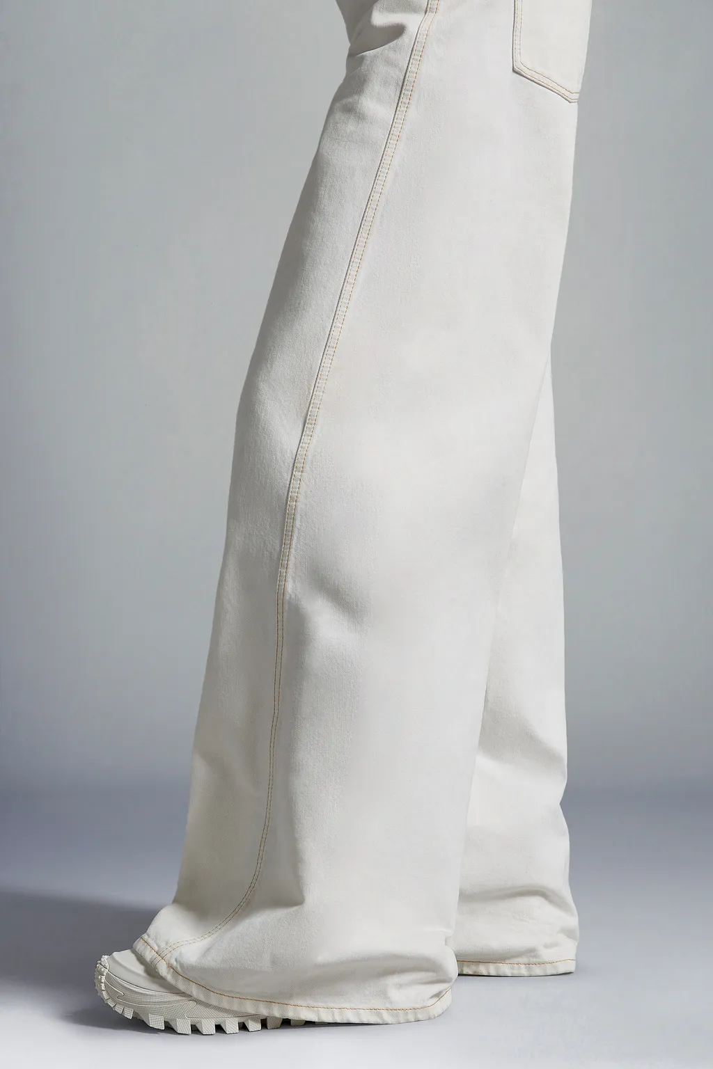 Bleached Denim Jeans
