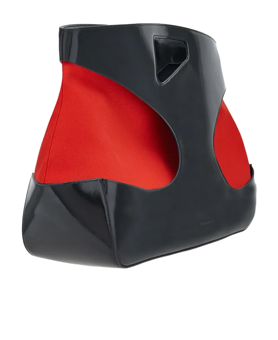 Hollowed-Out Detail Handbag