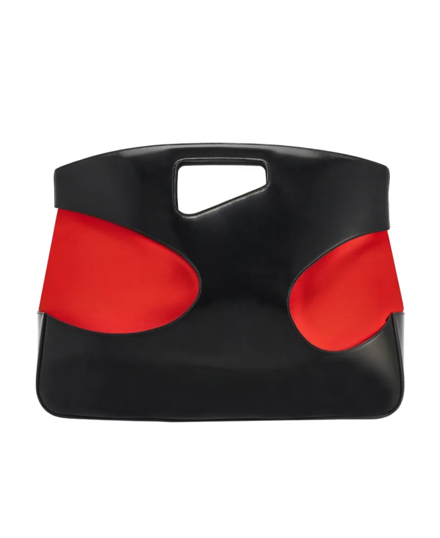 Hollowed-Out Detail Handbag