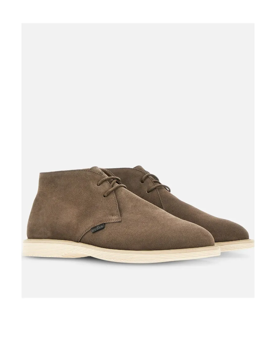 Lace-Up Leather Boots