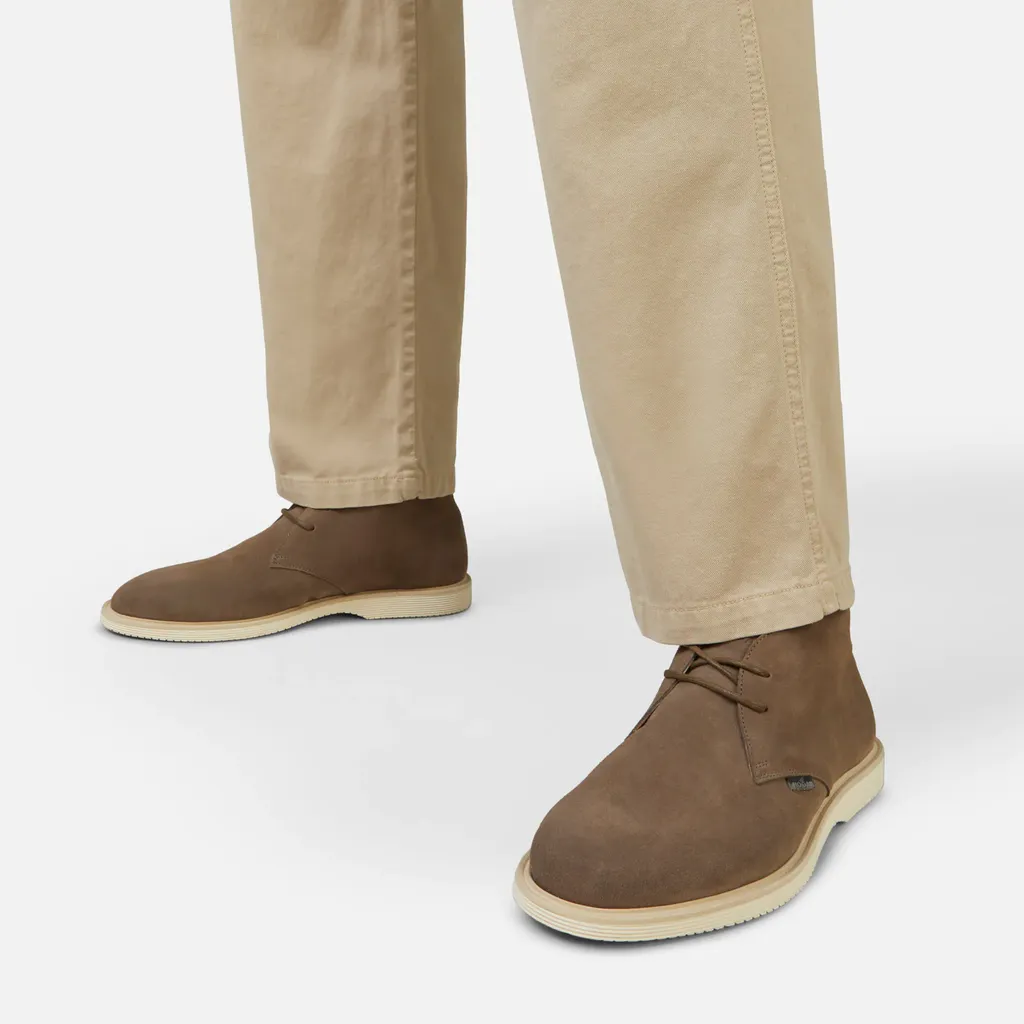 Lace-Up Leather Boots