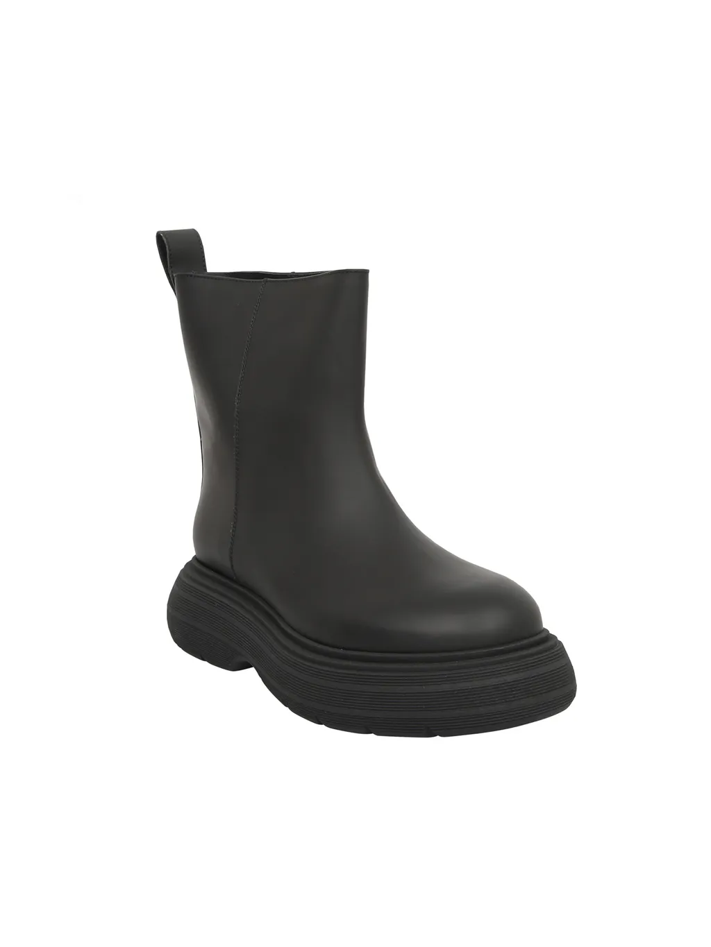 Round-Headed Short Boots
