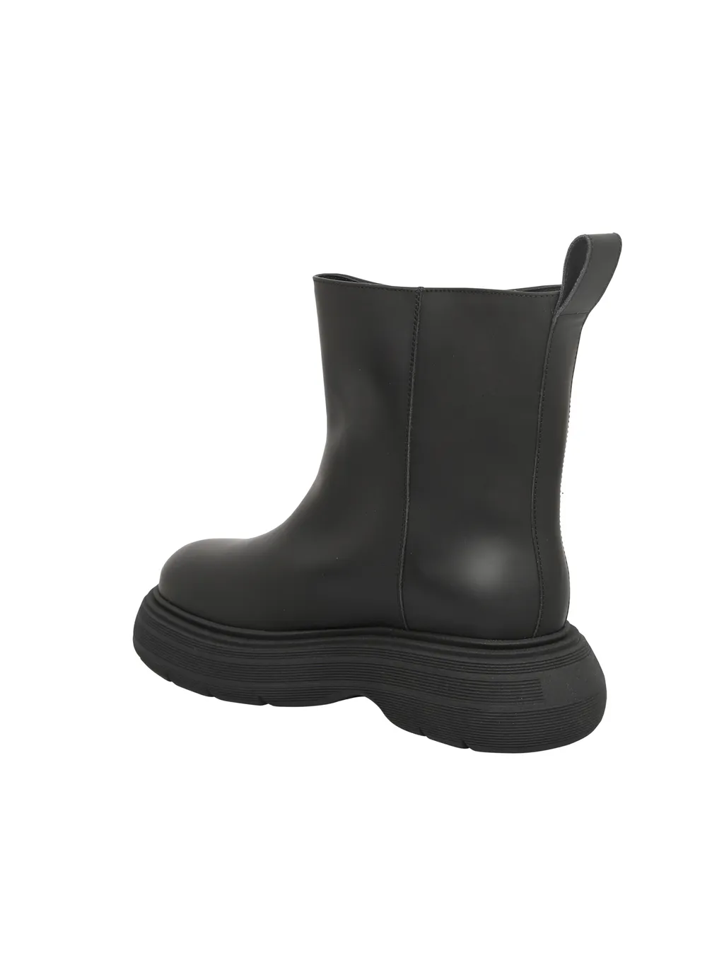 Round-Headed Short Boots