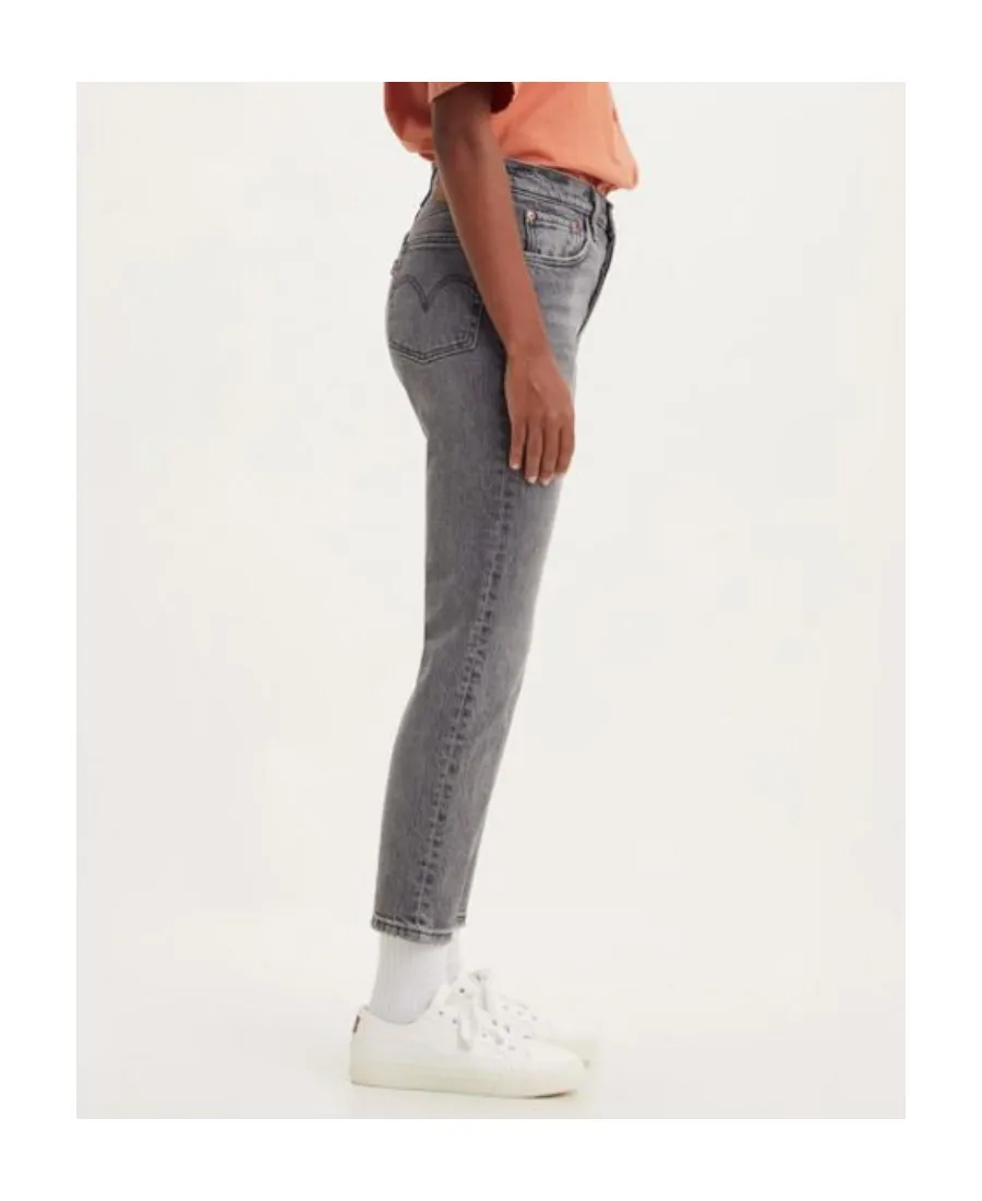 Mid-Rise Slim-Cut Jeans