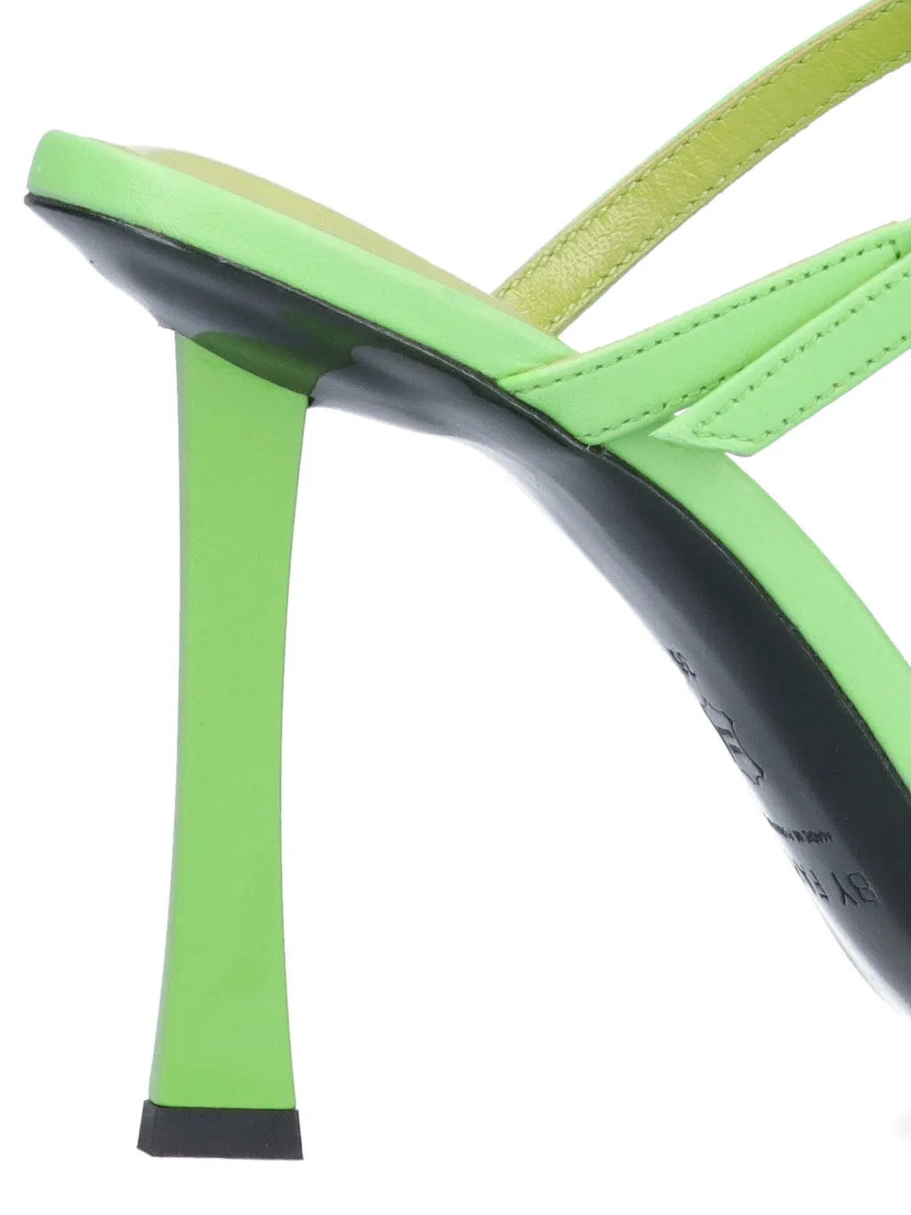 Buck-Down Detail Sandals