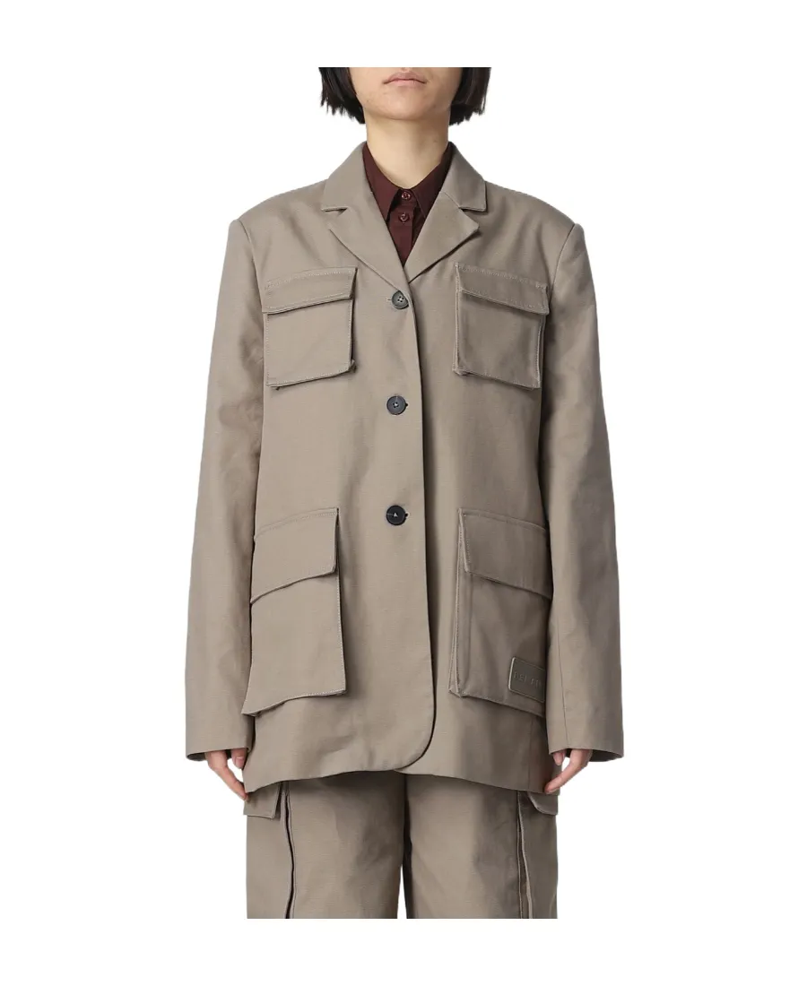 Lapel Long-Sleeved Casual Jacket