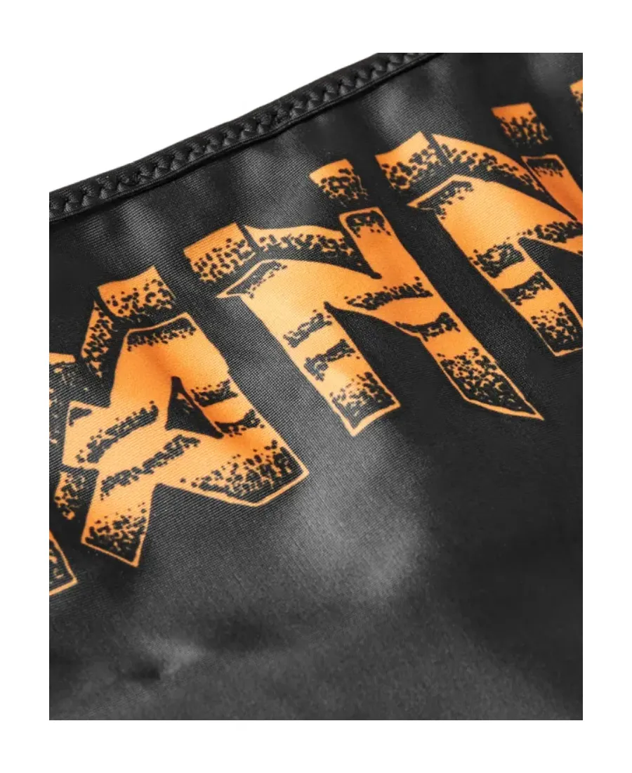 Ganni Logo Printed Bikini Top