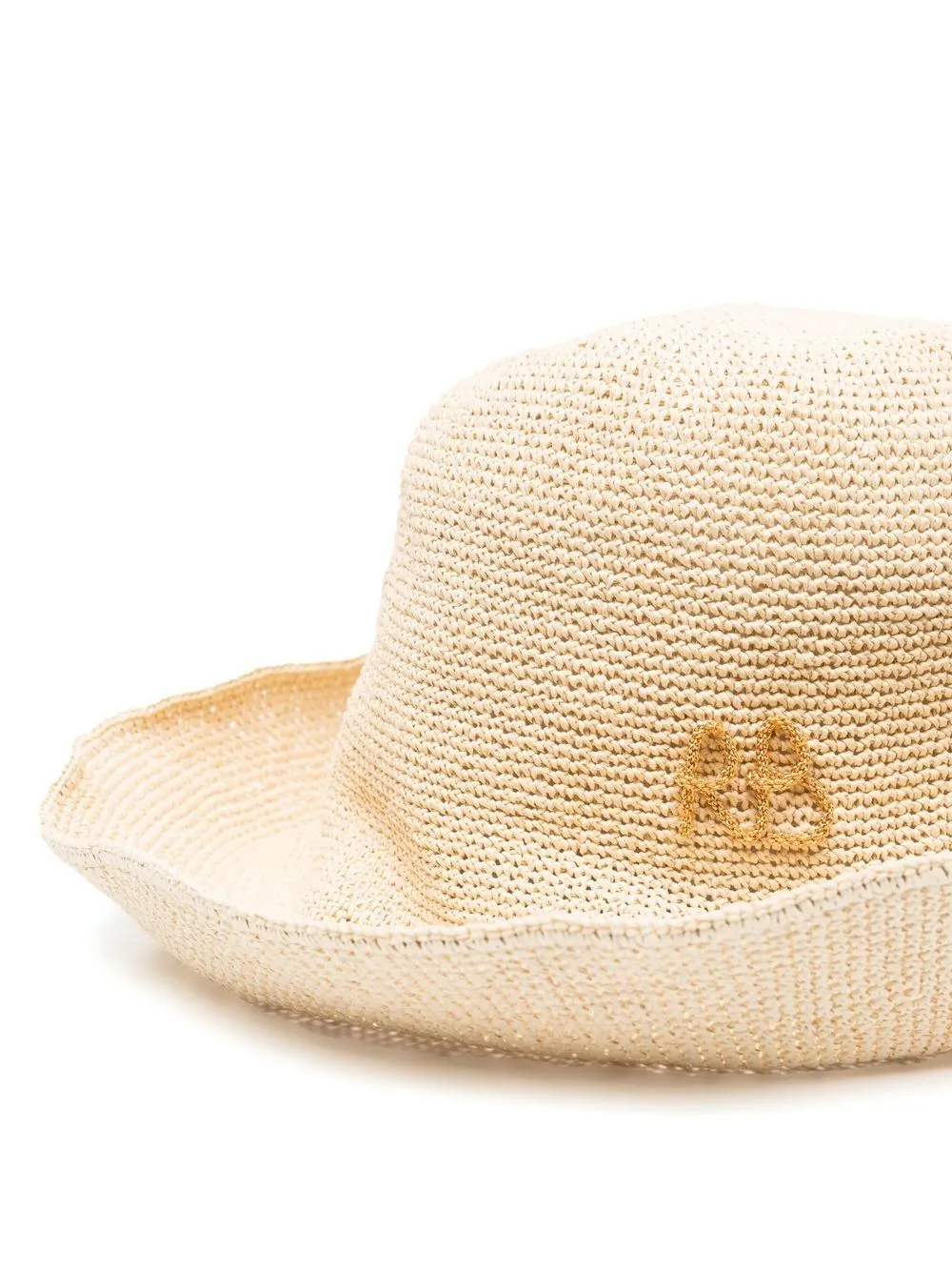 Straw Detail Hat