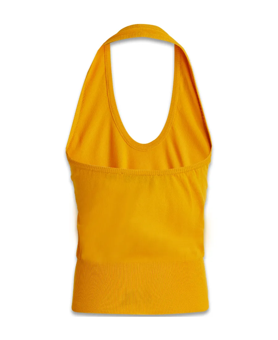Hanging Neck And Bare Back Vest